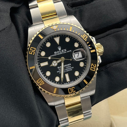 Pre-owned Rolex Submariner Date 41mm Men's Watch - ref 126613LN Black Dial