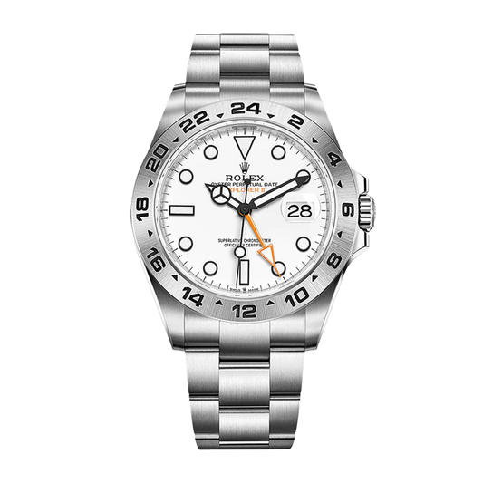 中古 ロレックス エクスプローラー II 42mm メンズ腕時計 - Ref. 226570 ブラックダイヤル (2024)