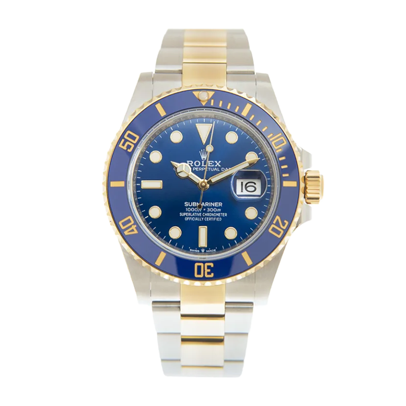 Pre-owned Rolex Submariner Date 41mm Men's Watch - ref 126613LB Blue Dial (2022)