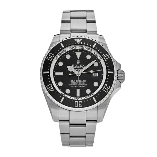 中古ロレックス シードゥエラー 44mm メンズ腕時計 - Ref. 116660 ブラックダイヤル (2017年)