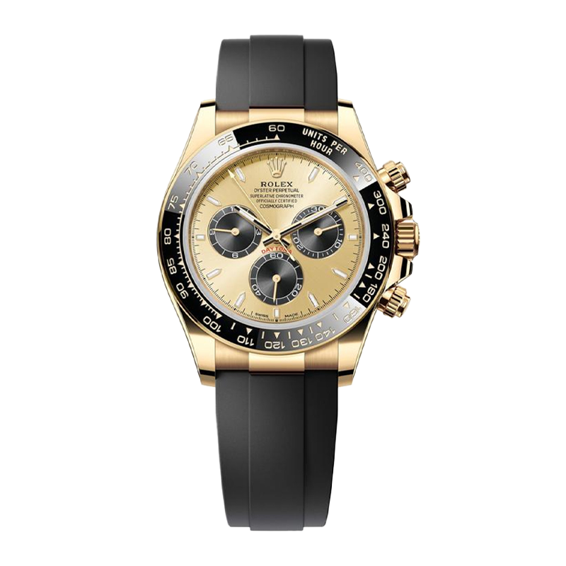 Pre-owned Rolex Cosmograph Daytona 40mm Men's Watch - ref 126518LN Golden Dial (2024)