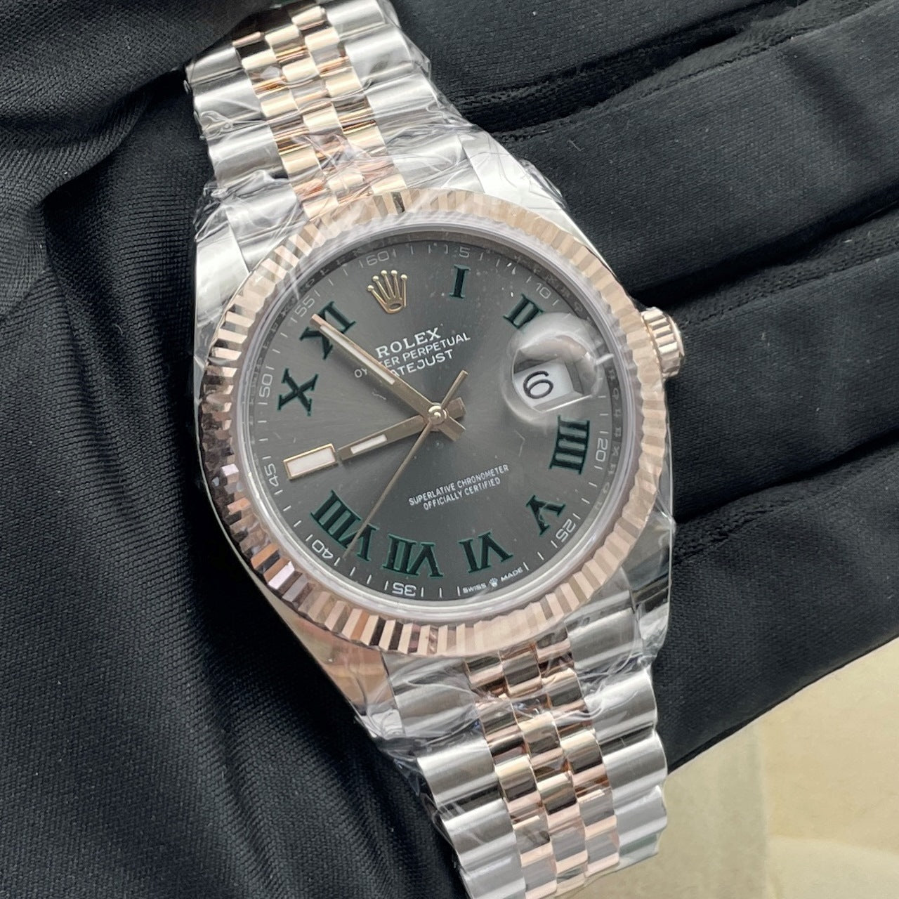 Pre-owned Rolex Datejust 41 41mm Men's Watch - ref 126331 Gray Dial (2025)