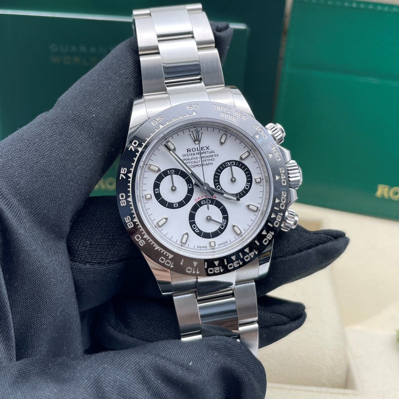 Pre-owned Rolex Cosmograph Daytona 40mm Men's Watch - ref 116500LN White Dial Panda(2023)