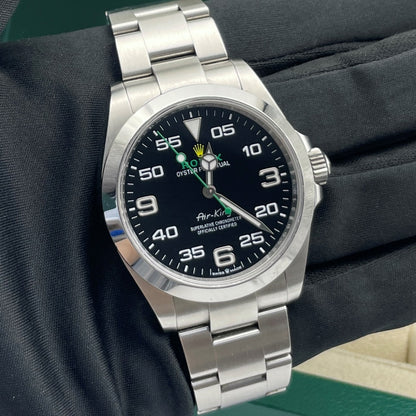 Pre-owned Rolex Air-King 40mm Men's Watch - ref 126900 Black Dial (2024)
