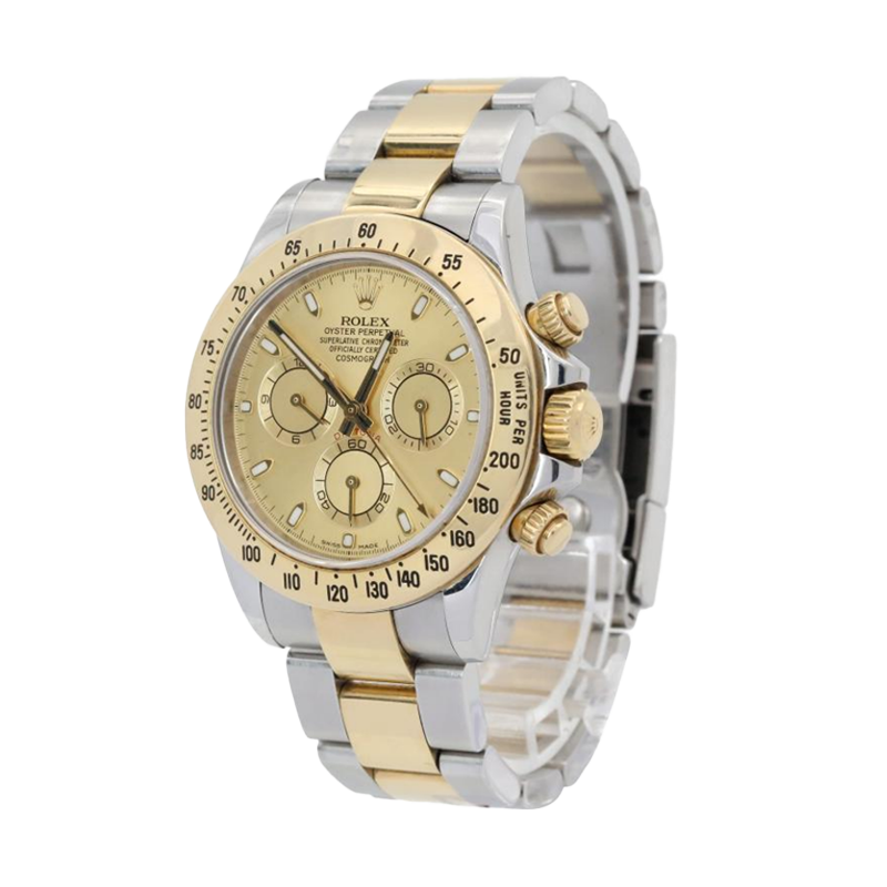 Pre-owned Rolex Daytona 40mm Men's Watch - ref 116523 Champagne Dial (2015)