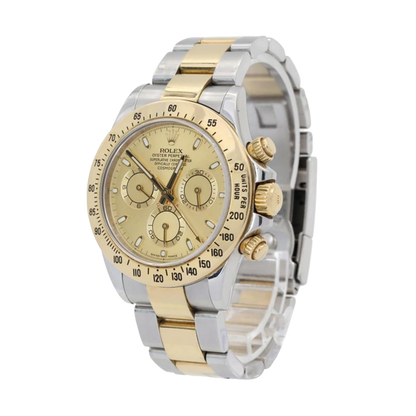 Pre-owned Rolex Daytona 40mm Men's Watch - ref 116523 Champagne Dial (2015)