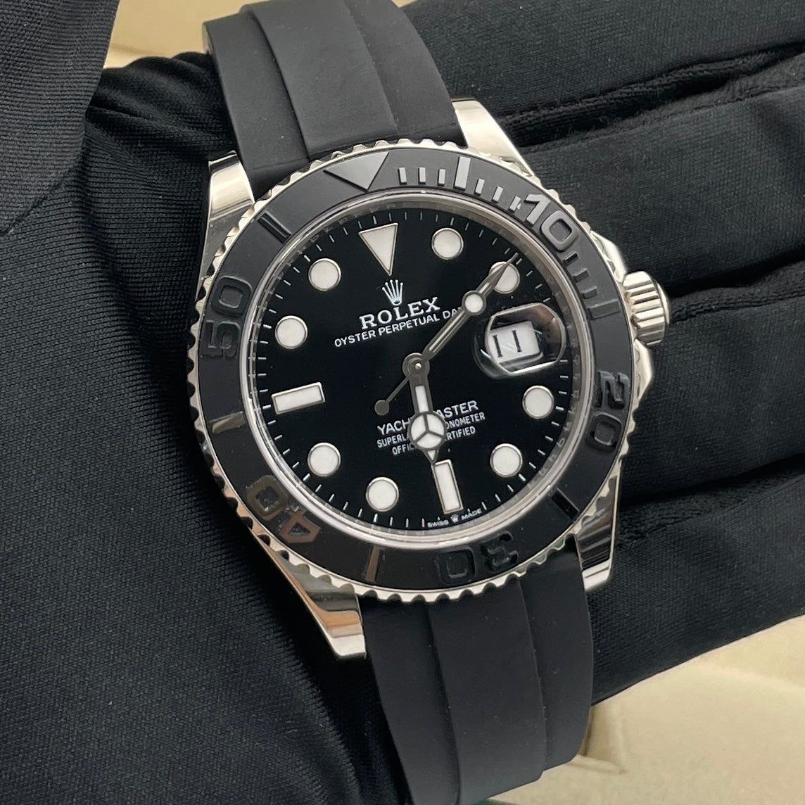 Pre-owned Rolex Yacht-Master 42mm Men's Watch - ref 226659 Black Dial (2024)