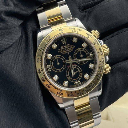 Pre-owned Rolex Cosmograph Daytona 40mm Men's Watch - ref 116503 Black Dial (2021)