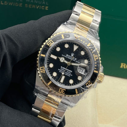 Pre-owned Rolex Submariner Date 41mm Men's Watch - ref 126613LN Black Dial (2025)