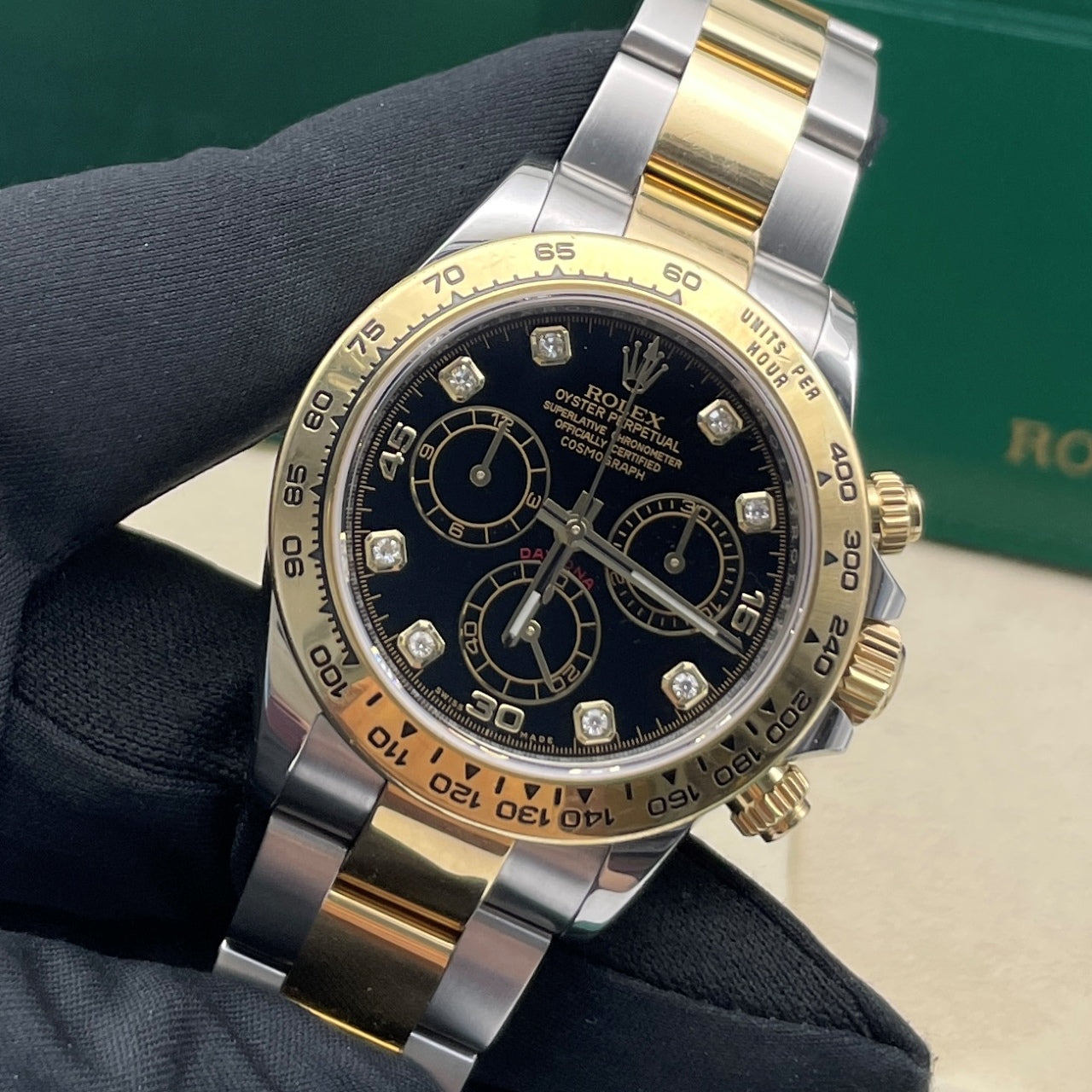 Pre-owned Rolex Cosmograph Daytona 40mm Men's Watch - ref 116503 Black Dial (2021)