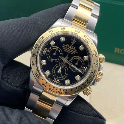 Pre-owned Rolex Cosmograph Daytona 40mm Men's Watch - ref 116503 Black Dial (2021)