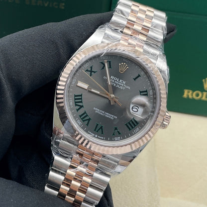 Pre-owned Rolex Datejust 41 41mm Men's Watch - ref 126331 Gray Dial (2025)