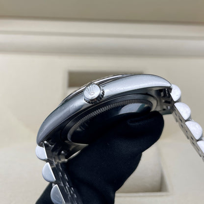 Pre-owned Rolex Datejust 36 36mm Men's Watch - ref 116264 Navy Blue Dial