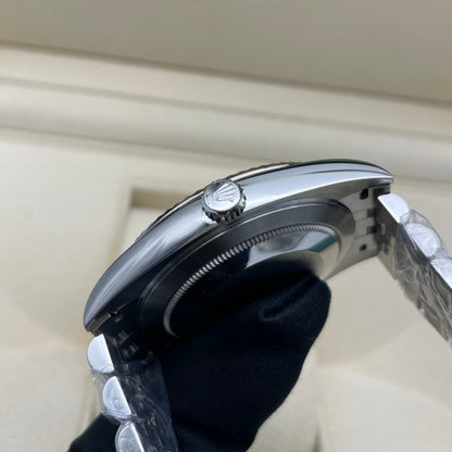 中古 ロレックス デイトジャスト 41 41mm メンズ腕時計 - Ref. 126334 ブラックダイヤル (2019年)