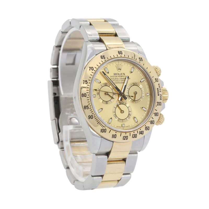 Pre-owned Rolex Daytona 40mm Men's Watch - ref 116523 Champagne Dial (2015)