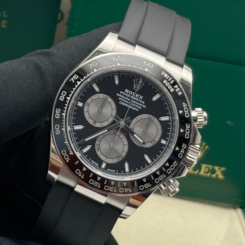 中古 ロレックス コスモグラフ デイトナ 40mm メンズ腕時計 - Ref. 116500LN ホワイトダイヤル パンダ(2023)