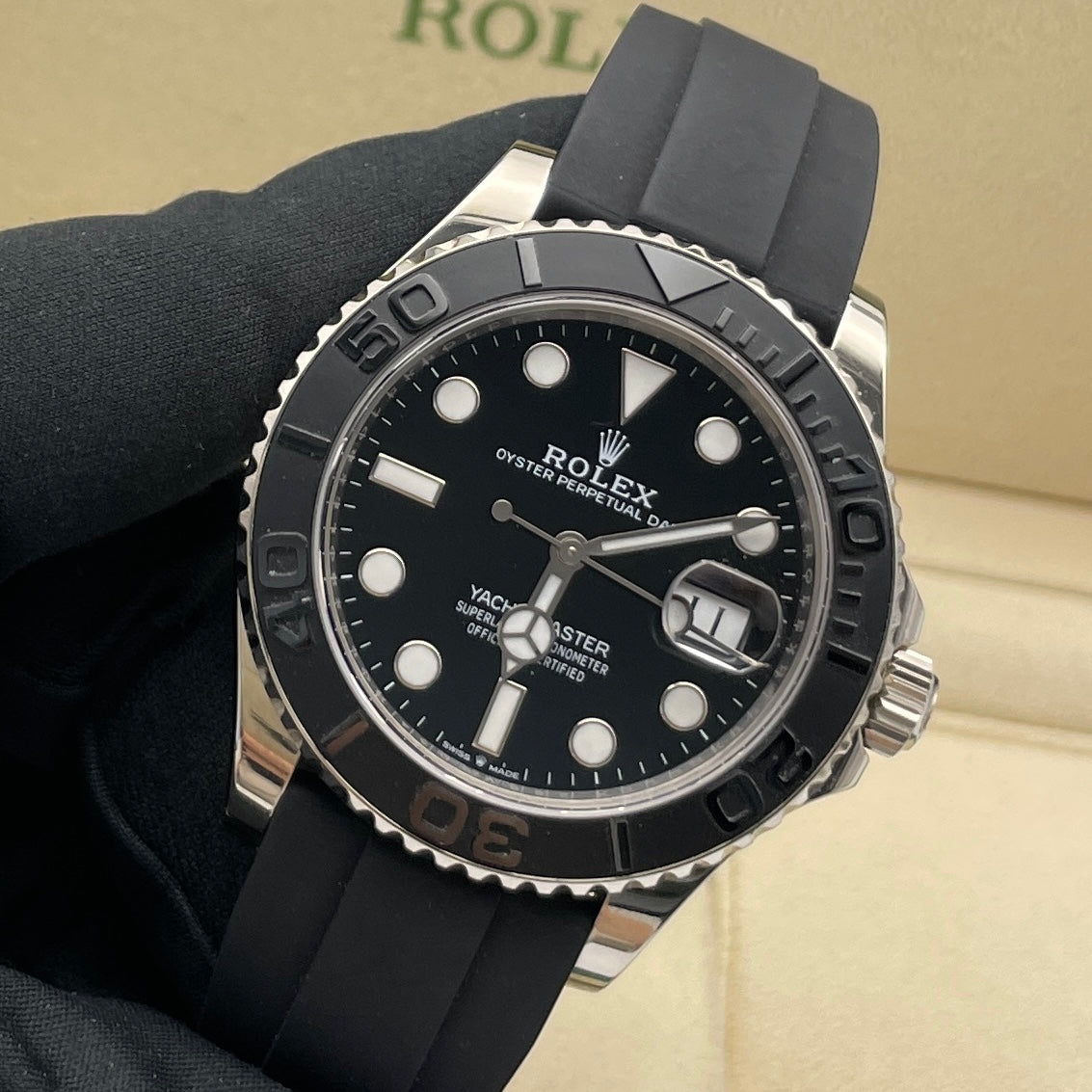 Pre-owned Rolex Yacht-Master 42mm Men's Watch - ref 226659 Black Dial (2024)