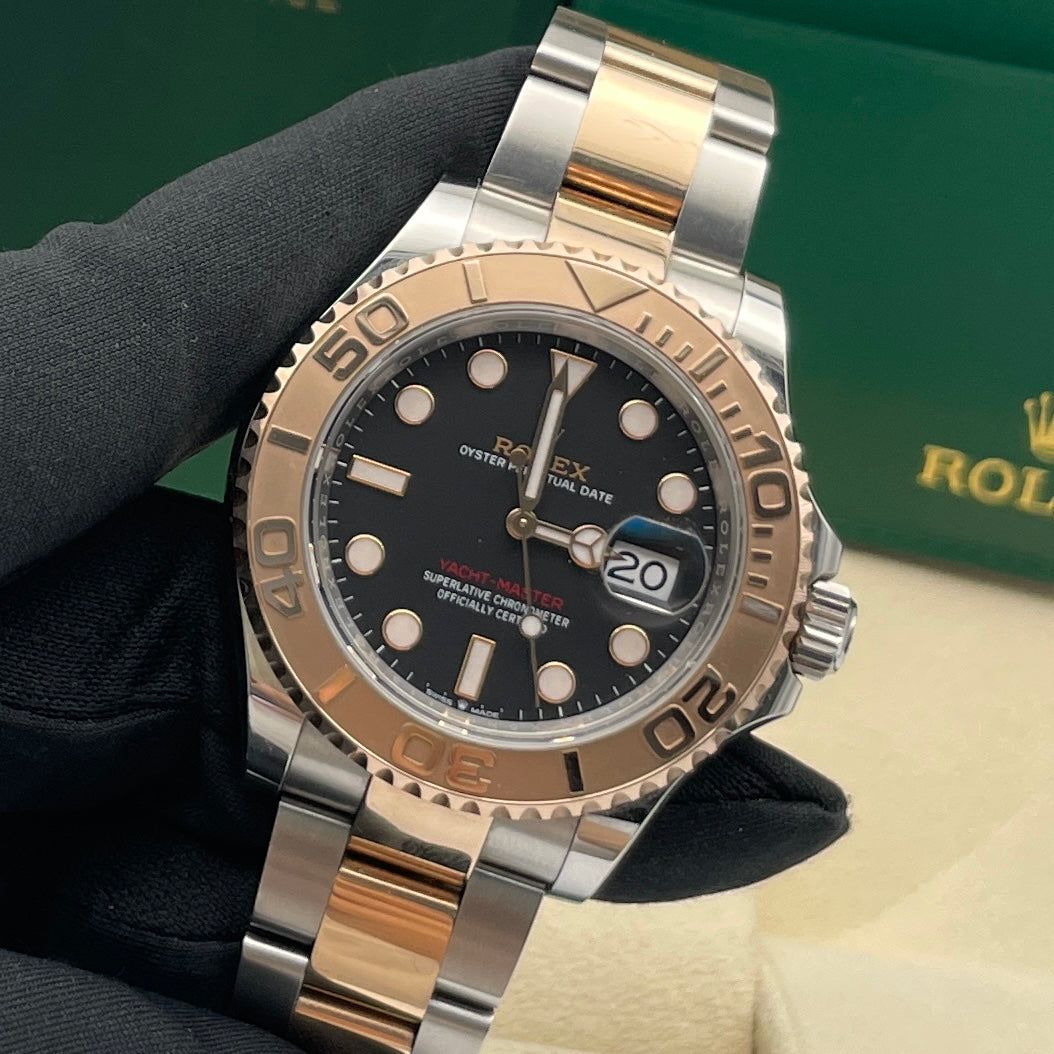 Pre-owned Rolex Yacht-Master 40 40mm Men's Watch - ref 126621 Black Dial (2023)