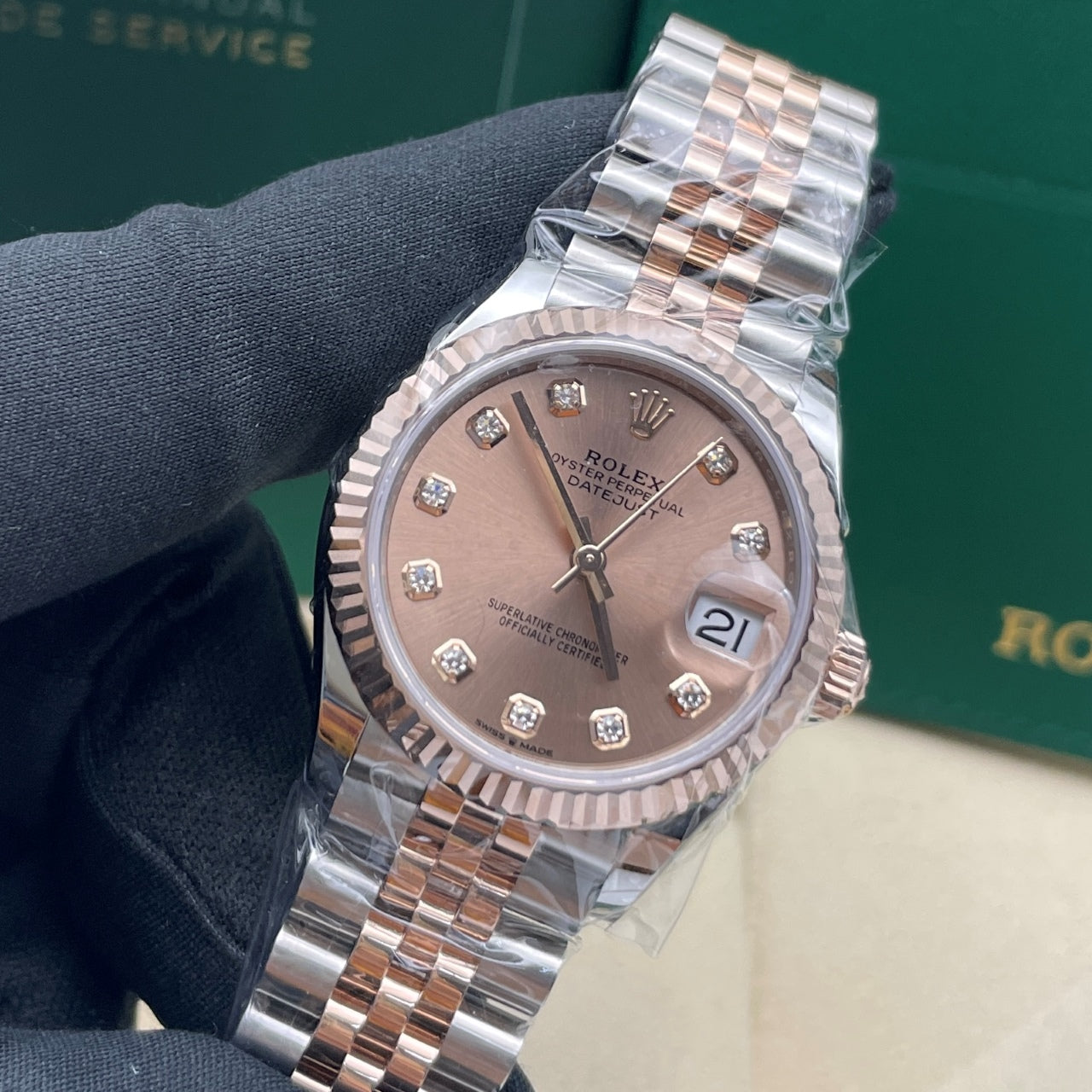 Pre-owned Rolex Datejust 31 31mm Women's Watch - ref 278271  Pink Dial (2025)