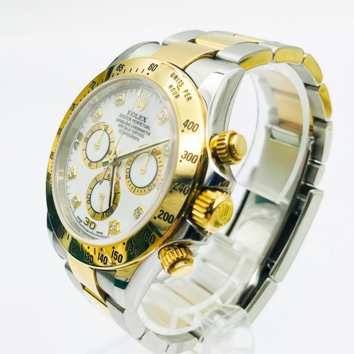 Pre-owned Rolex Daytona 40mm Men's Watch - ref 116523 Champagne Dial (2015)