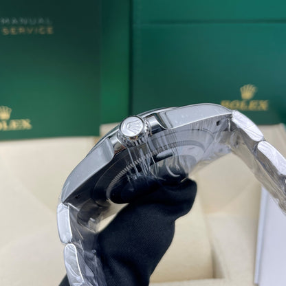 Pre-owned Rolex Air-King 40mm Men's Watch - ref 126900 Black Dial (2024)