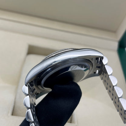 Pre-owned Rolex Datejust 36 36mm Men's Watch - ref 116234 Black&Silver Tuxedo Dial