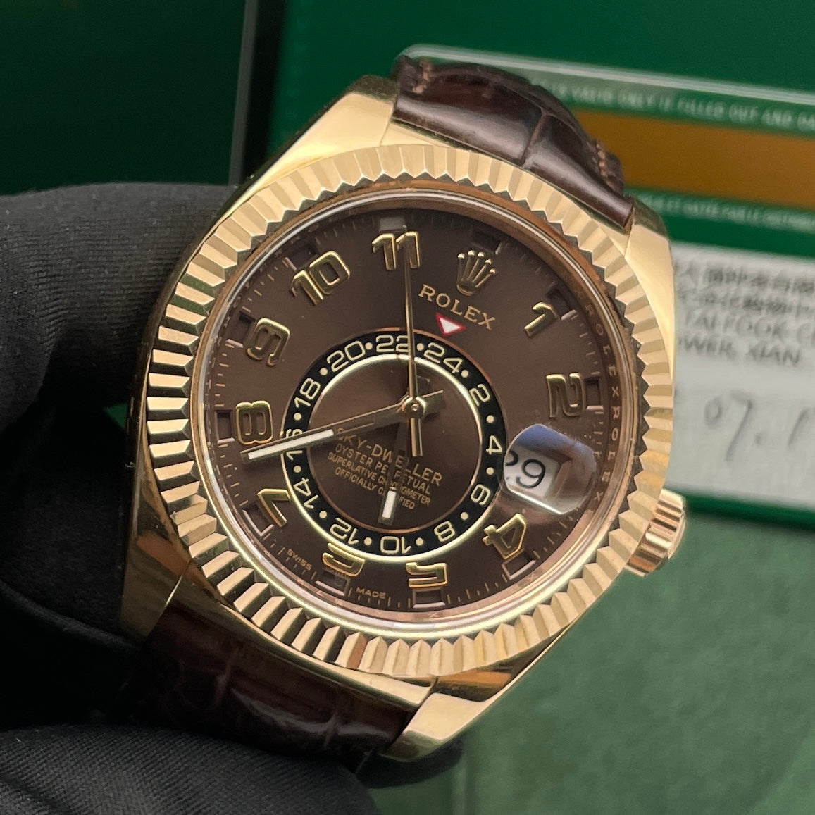 中古 ロレックス コスモグラフ デイトナ 40mm メンズ腕時計 - Ref. 116503 ブラックダイヤル (2021年)