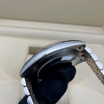 Pre-owned Rolex Datejust 41 41mm Men's Watch - ref 126331 Chocolate & Diamonds Dial