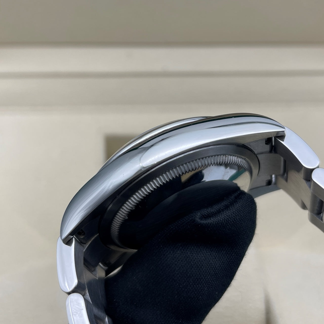 中古ロレックス オイスターパーペチュアル 36mm メンズ腕時計 - Ref. 116000 シルバー文字盤 (2017年)