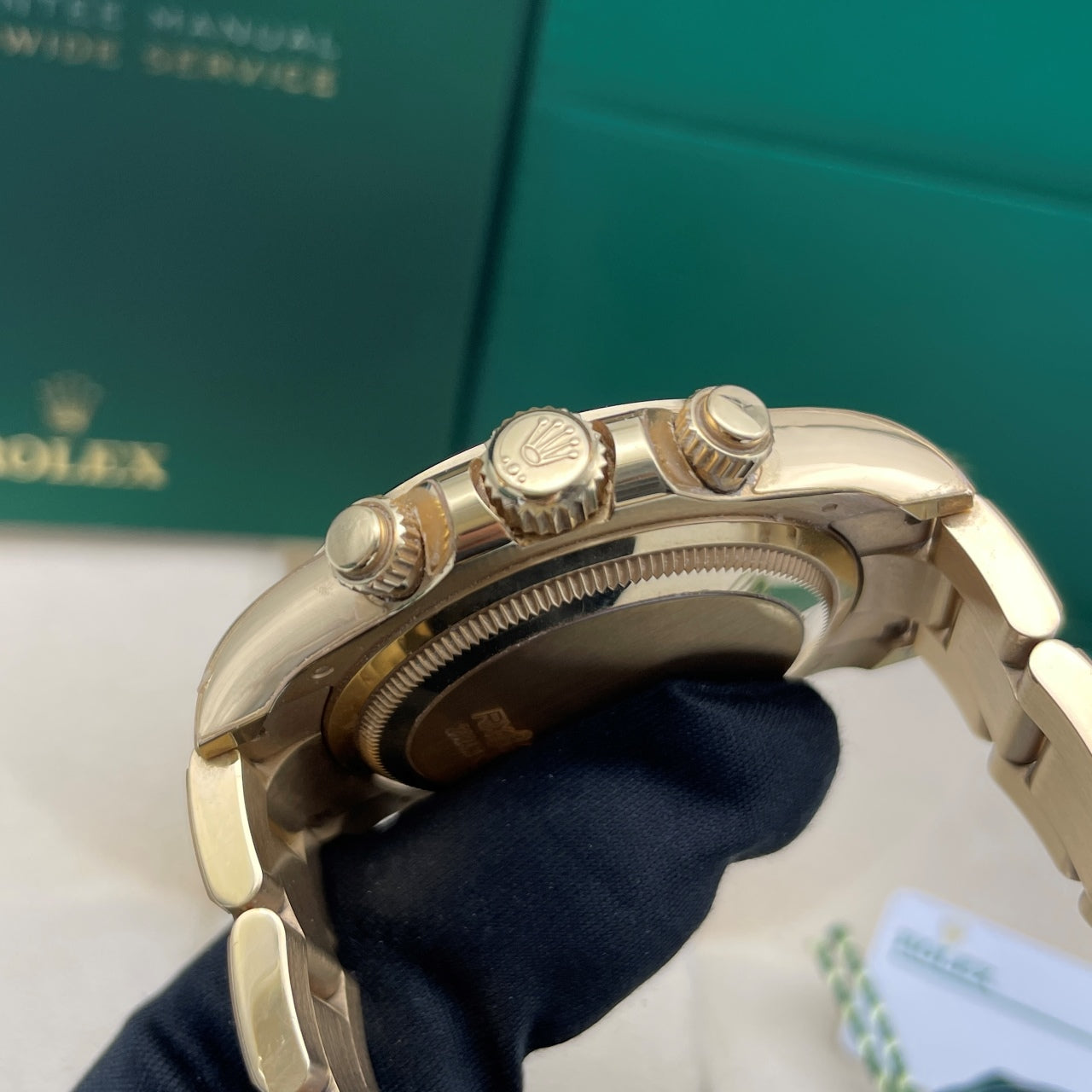 Pre-owned Rolex Cosmograph Daytona 40mm Men's Watch - ref 126508 Golden Dial (2024)