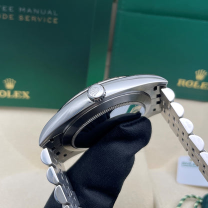 Pre-owned Rolex Datejust 41 41mm Men's Watch - ref 126334 Gray & Diamond Dial (2024)