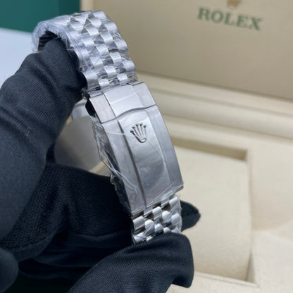 中古 ロレックス デイトジャスト 41 41mm メンズ腕時計 - Ref. 126334 ブラックダイヤル (2019年)