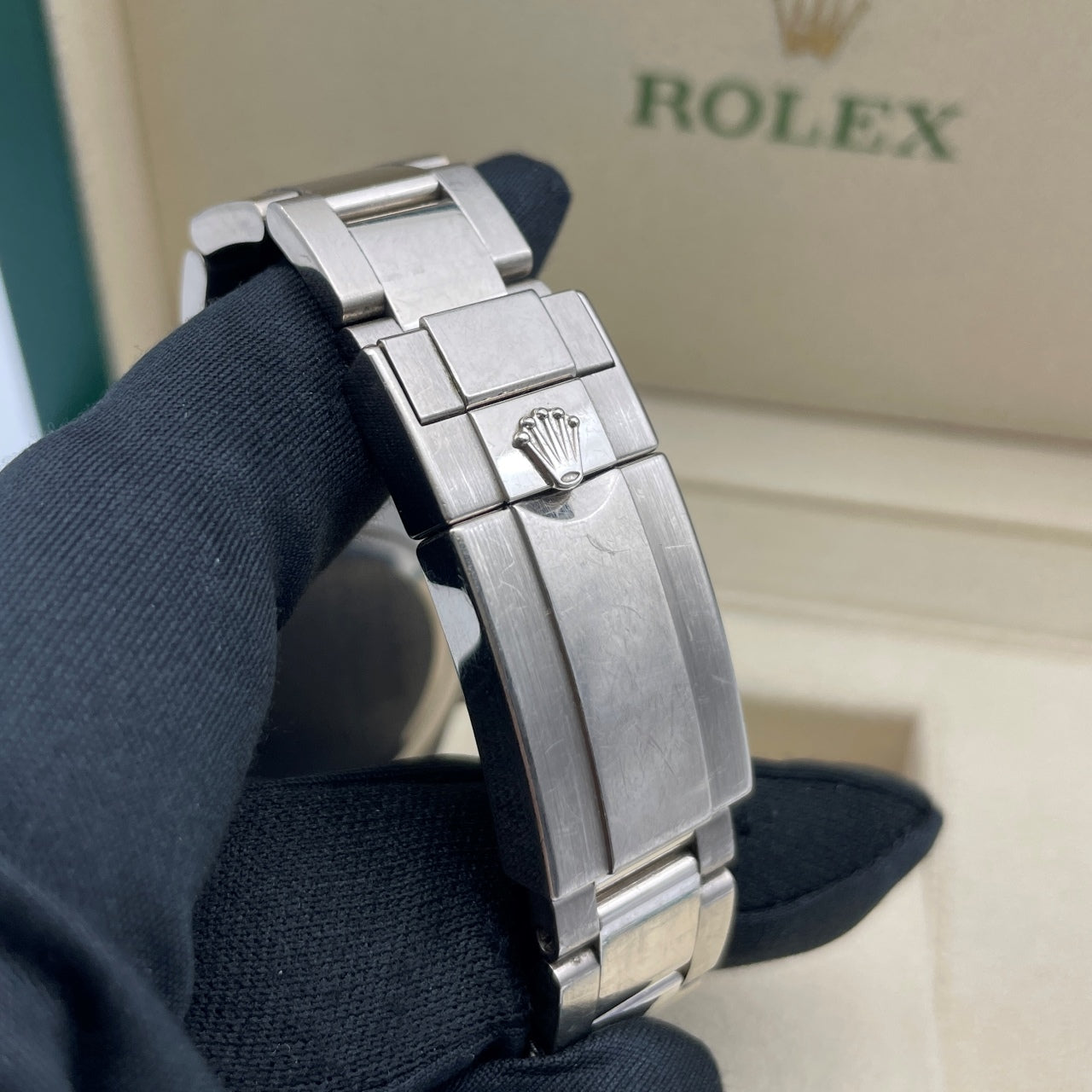 中古 ロレックス コスモグラフ デイトナ 40mm メンズ腕時計 - Ref. 116509 ブルーダイヤル