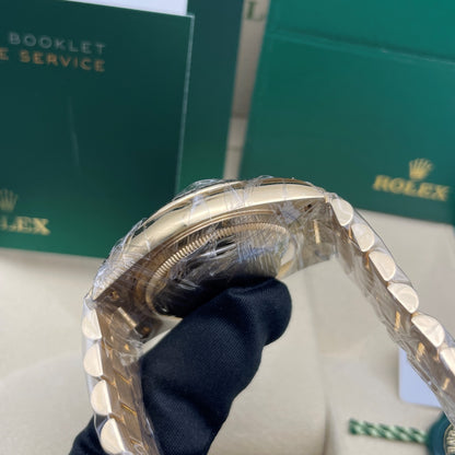 中古ロレックス デイデイト 36mm メンズ腕時計 - Ref. 128238 グリーンダイヤル (2025)