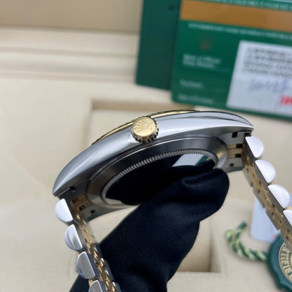 Pre-owned Rolex Datejust 41 41mm Men's Watch - ref 126333 Champagne & Diamond Dial (2019)