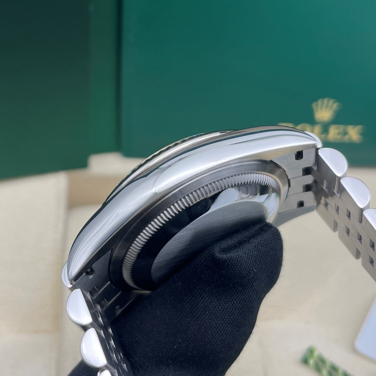 中古 ロレックス デイトジャスト 36 36mm メンズ腕時計 - Ref. 126234 ブルーダイヤル (2021年)