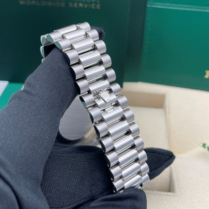 Pre-owned Rolex Day-Date 40 40mm Men's Watch - ref 228396TBR Meteorite Dial (2022)