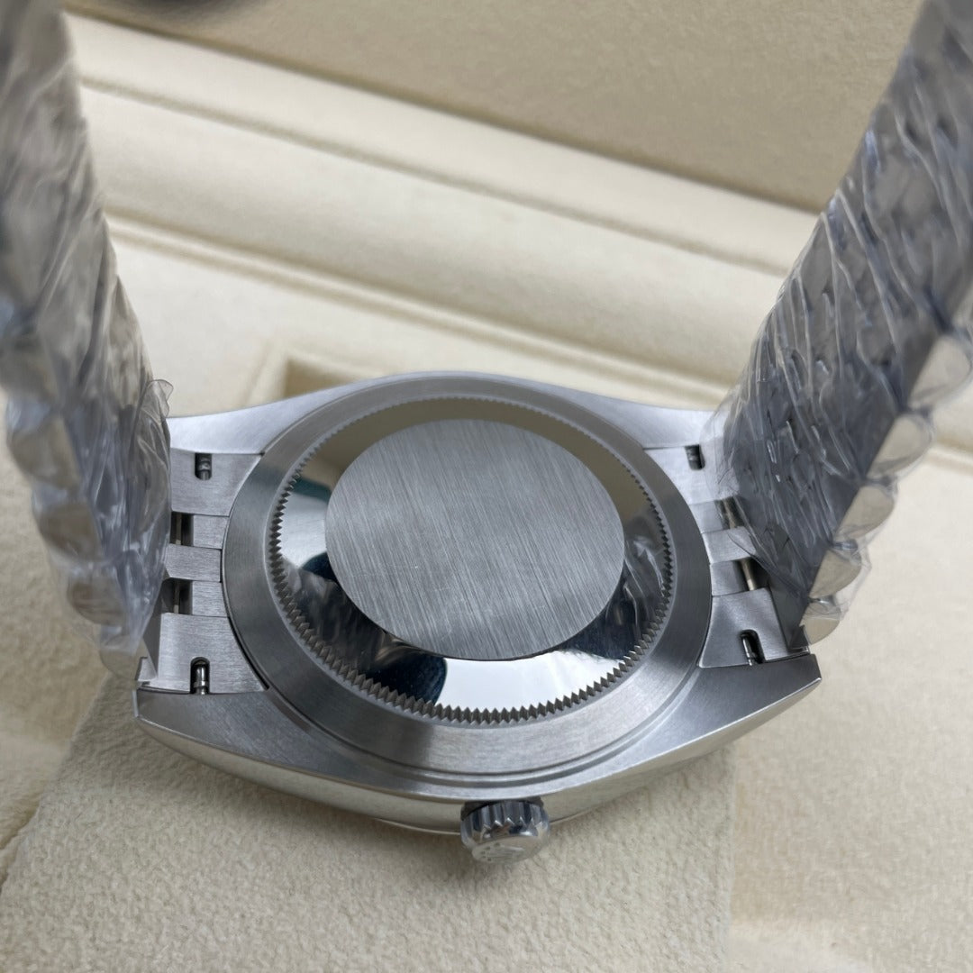 中古 ロレックス デイトジャスト 41 41mm メンズ腕時計 - Ref. 126334 ブラックダイヤル (2019年)