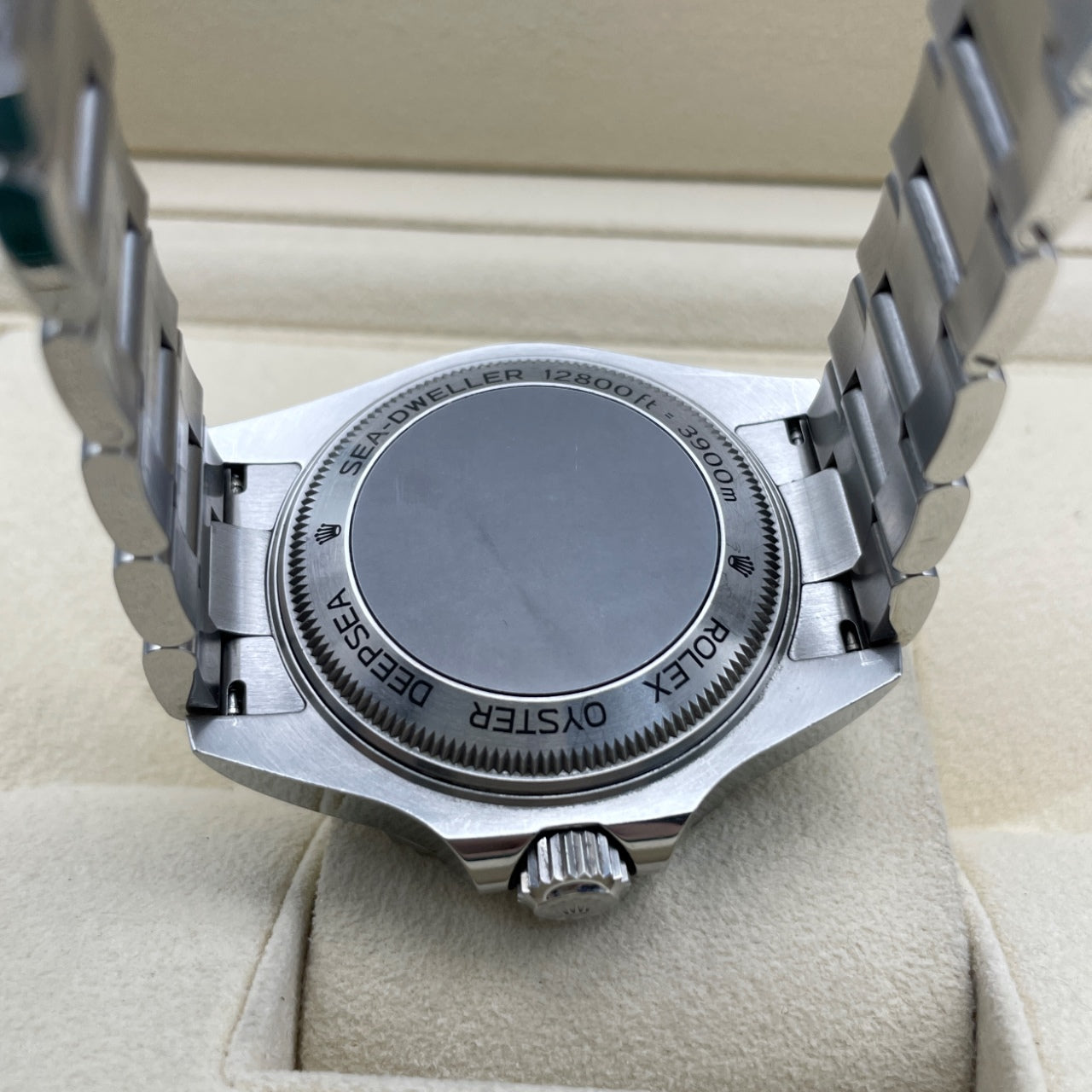中古ロレックス シードゥエラー 44mm メンズ腕時計 - Ref. 116660 ブラックダイヤル (2017年)