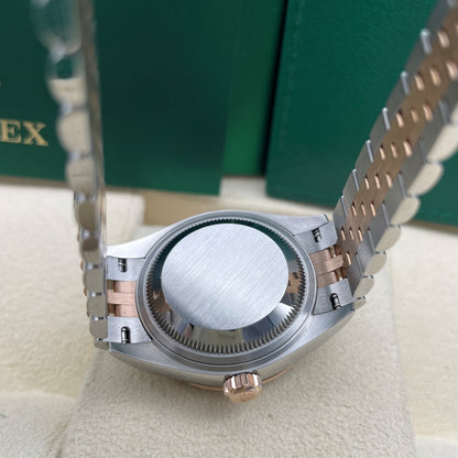 中古ロレックス レディ デイトジャスト 28mm レディース腕時計 - Ref. 279174 ピンク文字盤 (2022年)