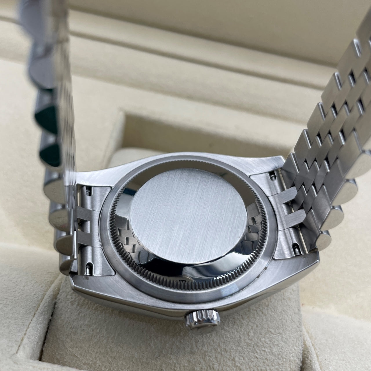 Pre-owned Rolex Datejust 36 36mm Men's Watch - ref 116234 Black&Silver Tuxedo Dial