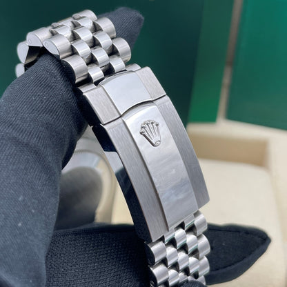 Pre-owned Rolex Datejust 41 41mm Men's Watch - ref 126334 Gray & Diamond Dial (2024)