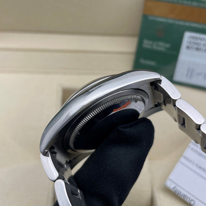 Pre-owned Rolex Oyster Perpetual 36mm Men's Watch - ref 116000 Silver Dial (2017)