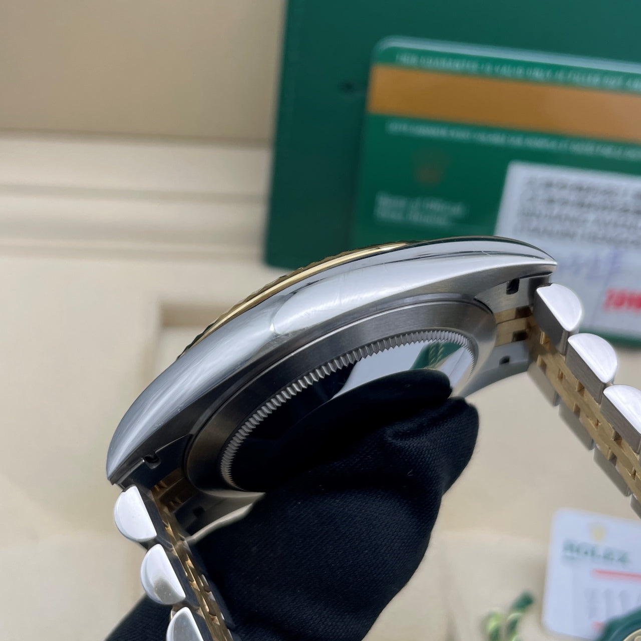 Pre-owned Rolex Datejust 41 41mm Men's Watch - ref 126333 Champagne & Diamond Dial (2019)