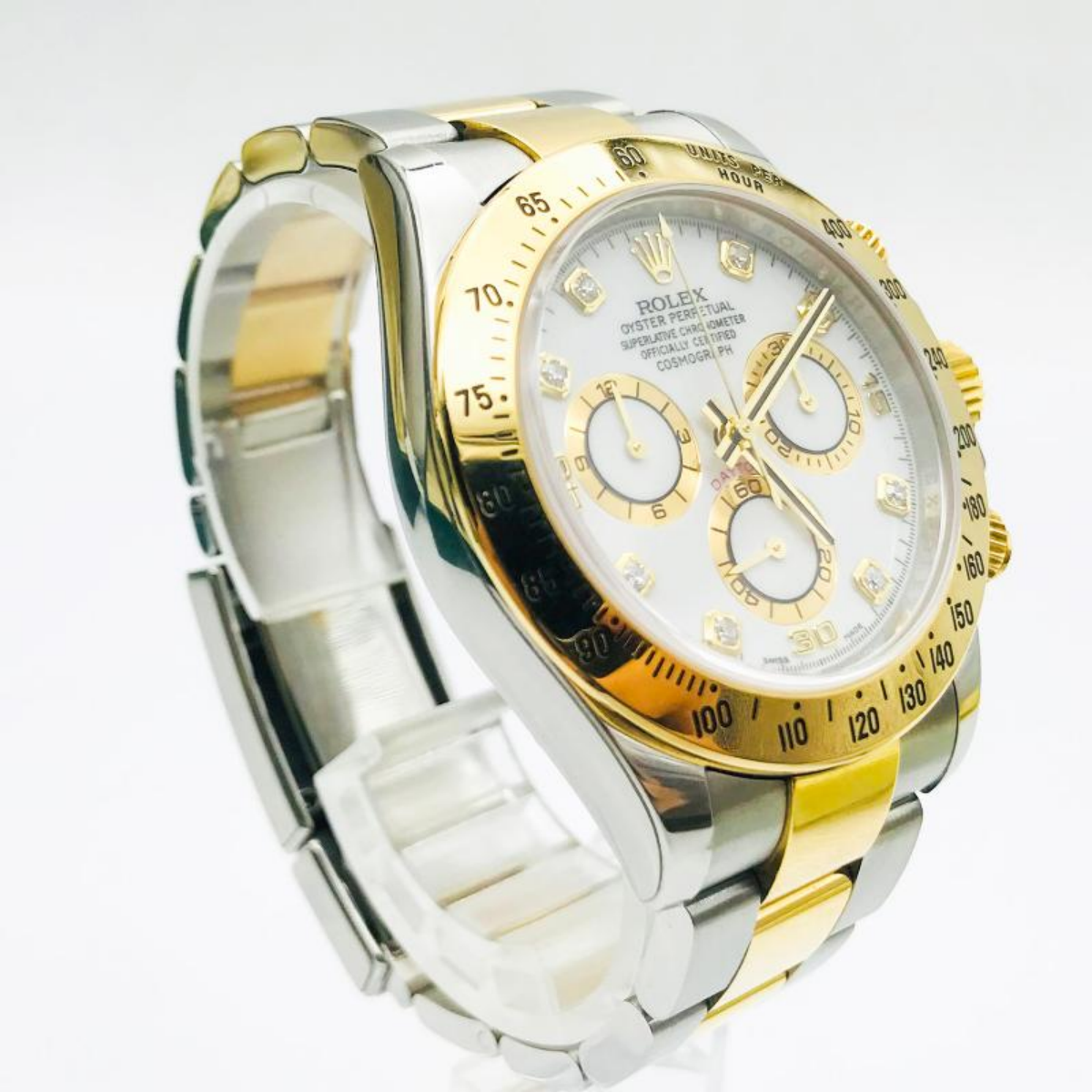 Pre-owned Rolex Daytona 40mm Men's Watch - ref 116523 Champagne Dial (2015)