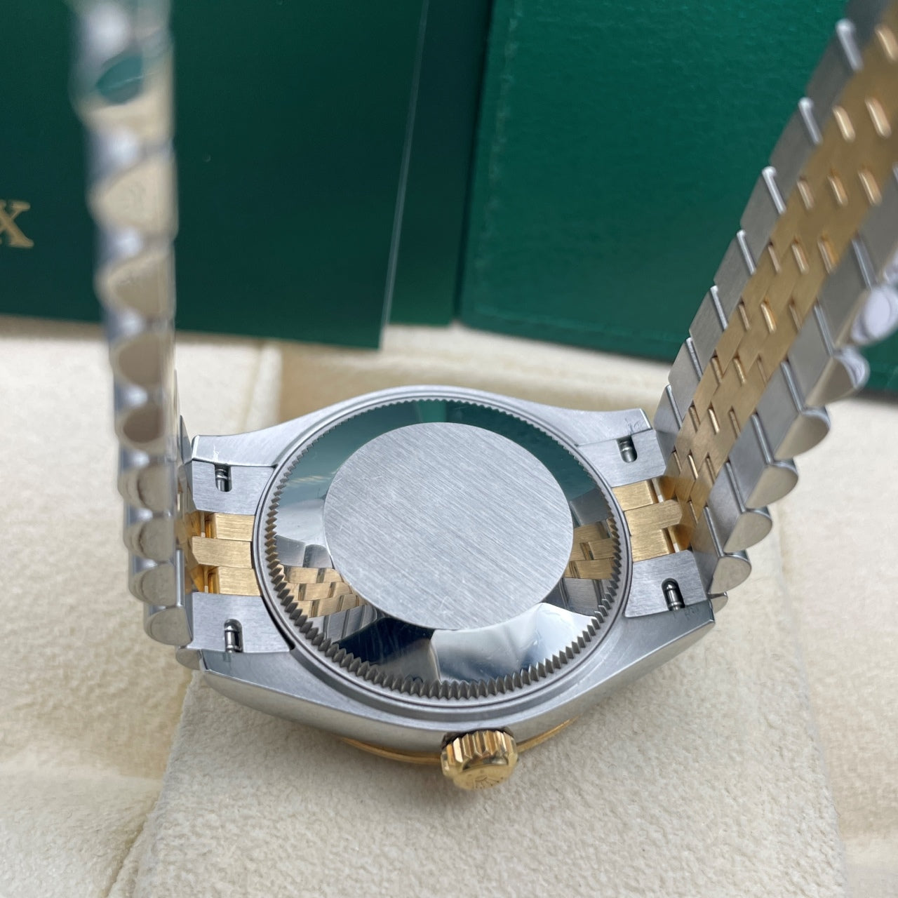 Pre-owned Rolex Datejust 31 31mm Women's Watch - ref 278383RBR Green Dial (2023)