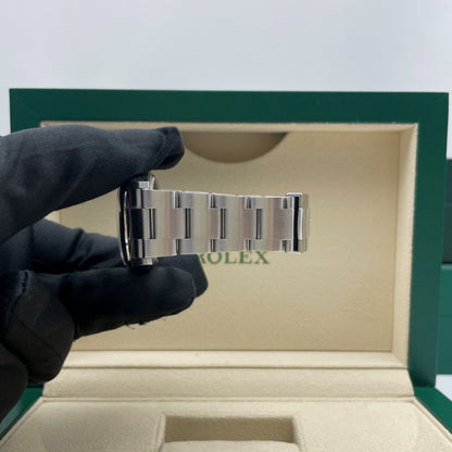 中古ロレックス オイスターパーペチュアル 36mm メンズ腕時計 - Ref. 116000 シルバー文字盤 (2017年)