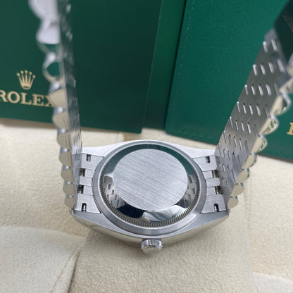 中古 ロレックス デイトジャスト 36 36mm メンズ腕時計 - Ref. 126234 ブルーダイヤル (2021年)