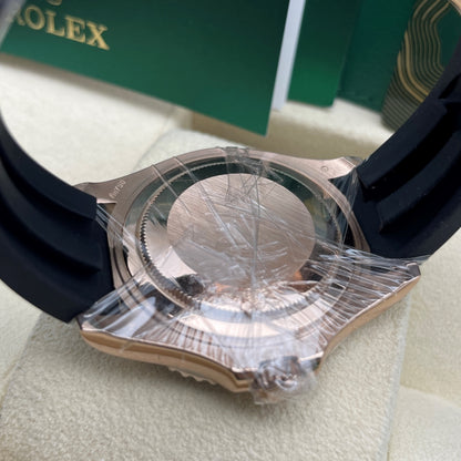 Pre-owned Rolex Yacht-Master 37 37mm Men's Watch - ref 268655 Black Dial (2022)