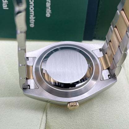 Pre-owned Rolex Datejust II 41mm Men's Watch - ref 116333 Diamond-Champagne Dial (2011)